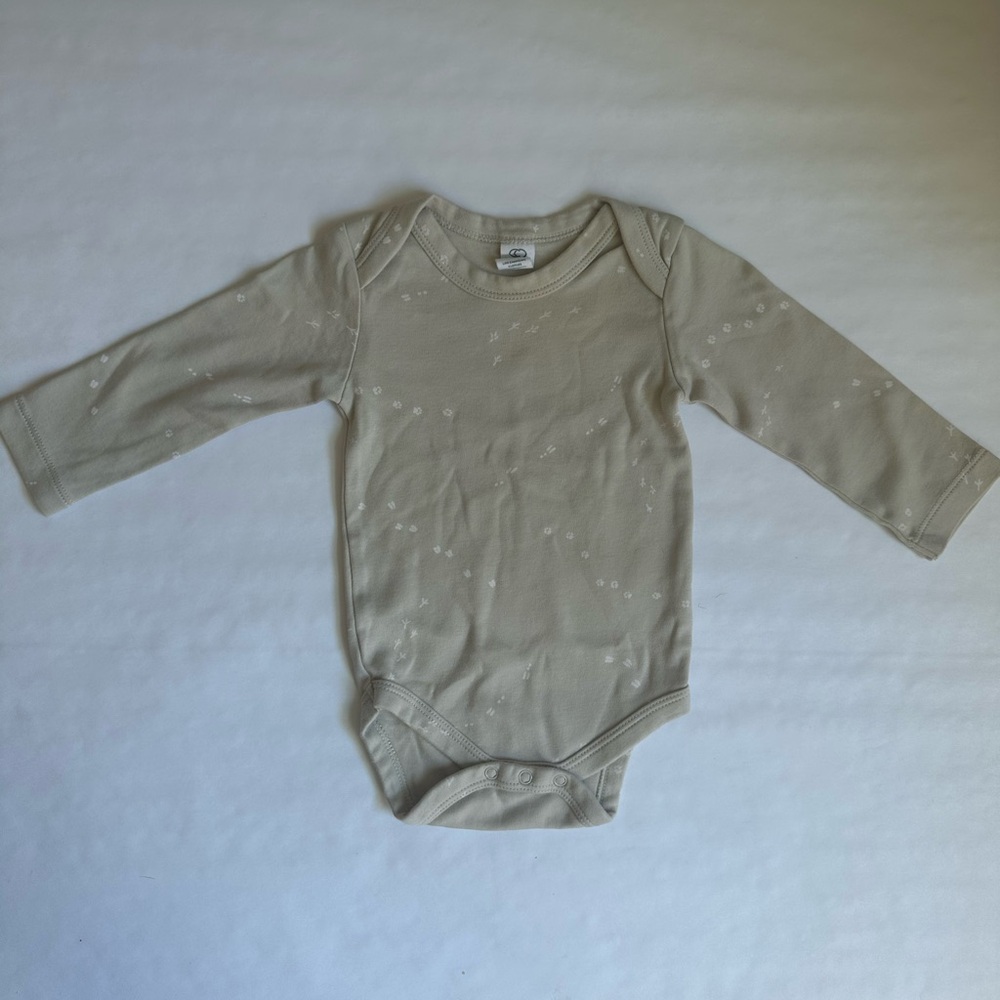 Colored Organics Light Gray Baby Bodysuit